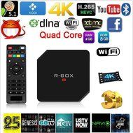HONGYU R-BOX Android 5.1 Tv Box Quad Core RK3229 Chipset 2G/8G Kodi 16.1 Fully Loaded XBMC Bluetooth 4.0 WiFi... N3