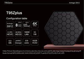 ELEGIANT Smart TV Box - Amlogic S912 Octa-core [2G + 16G, WiFi 2.4G + 5.0G, Bluetooth V4.0, Gigabit LAN] Android... N7