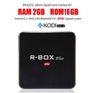 Vipwind R-BOX Plus Smart Android TV Box RK3229 Quad-Core KODI 16.1 4K 10-bit 2GB /16GB Wifi BT 4.0 H.265 DLNA...
