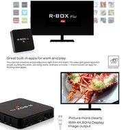 Vipwind R-BOX Plus Smart Android TV Box RK3229 Quad-Core KODI 16.1 4K 10-bit 2GB /16GB Wifi BT 4.0 H.265 DLNA... N7
