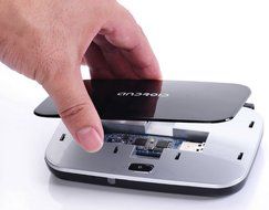 CS918S Allwinner A31 Quad Core Android 4.2.2 OS Mini TV BOX 2G/16G BT RJ45 5.0MP Camera and MIC External WIFI... N4