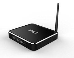 Generic New Metal T10 S805 Quad Core Android 4.4 Tv Box 1GB/8GB 2.4G Wifi 1080P H.265 HDMI 1.4 16.0 KODI Pre-install...