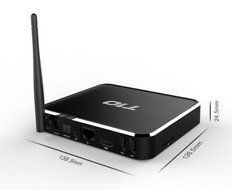 Generic New Metal T10 S805 Quad Core Android 4.4 Tv Box 1GB/8GB 2.4G Wifi 1080P H.265 HDMI 1.4 16.0 KODI Pre-install... N2