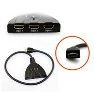 LB1 High Performance New HDMI Switcher Pigtail 3 Ports Mini Intelligent Auto Switch for Geniatech ATV1200 Dual... N4