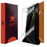 Skinomi TechSkin - NVIDIA Shield TV Light Wood Full Body Skin Protector / Front &amp; Back Wrap / Premium HD Clear...