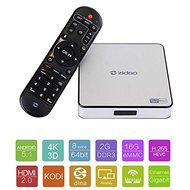 ZIDOO X6 Pro Android 5.1 Lollipop RK3368 Octa Core 2GB/16GB KODI 3D 1000M LAN TV Box Android Mini PC