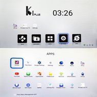 ClikWing Android 5.1 Wifi TV Box S905 Quad Core Streaming Media Player 4K KODI Media Center K1 PLUS [1GB/8GB] N2
