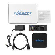 Puersit Smart TV Box 4K 1G/8G Android 5.1 Amlogic S905 Kodi 16.0 XBMC Pre-installed Full Loaded Quad Core HDMI... N7