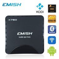 Smart TV Box by EMISH, Android 5.1 Amlogic S905, 4K UHD, Quad Core CPU 64 BIT A53, Flash 8GB with KODI, Wifi and... N7