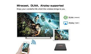 Evangel YUNDOO Y6 Android 6.0 2GB/32GB EMMC TV Box Chipest Amlogic S905X Quad Core 2.0GHZ 64Bit VP9 4K Bluetooth... N7