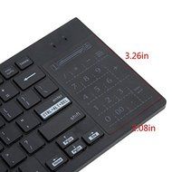 CHICHO 2.4G Ultra-Slim Wireless Keyboard with Touchpad Multi-color Backlit Backlight for Mac Windows Laptop Computer...