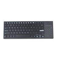CHICHO 2.4G Ultra-Slim Wireless Keyboard with Touchpad Multi-color Backlit Backlight for Mac Windows Laptop Computer... N7