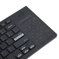 CHICHO 2.4G Ultra-Slim Wireless Keyboard with Touchpad Multi-color Backlit Backlight for Mac Windows Laptop Computer... N8