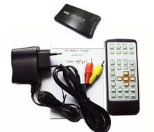 Dailyextreme Portable SATA Full HD 1080P HDD/SD Media Player HDMI AV Output H.264 Support SD/USB/SATA/MKV/Blu-ray... N7
