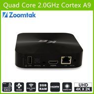 Zoomtak K8 Android TV Box media streamer QuadCore Kodi/XBMC 16.0 FULLY LOADED Dual Wifi, HDMI, netflix, rooted...