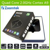 Zoomtak K8 Android TV Box media streamer QuadCore Kodi/XBMC 16.0 FULLY LOADED Dual Wifi, HDMI, netflix, rooted... N2