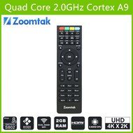 Zoomtak K8 Android TV Box media streamer QuadCore Kodi/XBMC 16.0 FULLY LOADED Dual Wifi, HDMI, netflix, rooted... N3