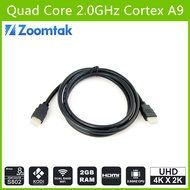 Zoomtak K8 Android TV Box media streamer QuadCore Kodi/XBMC 16.0 FULLY LOADED Dual Wifi, HDMI, netflix, rooted... N5