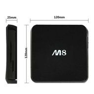 YIYU SUJIAO Amlogic S802 M8 Quad Core Smart TV Box XBMC Stream 4K Android 4.4 2G/8GB Bluetooth 4.0 Media Player