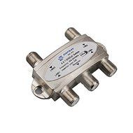 Faysat DiSEqC Switch 4x1 DiSEqC Switch Satellite Antenna Flat LNB Switch for TV Receiver