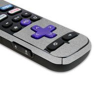 Skinomi TechSkin - Roku 4 Brushed Aluminum Full Body Skin / Front &amp; Back Wrap Clear Film / Ultra HD and Anti-Bubble... N4