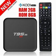Flytiger T95M Smart TV Box Android 5.1 2Gb 8Gb S905 Quad Core WIFI 2.4GHz Bluetooth4.0 Kodi 16.0 with LED Display...