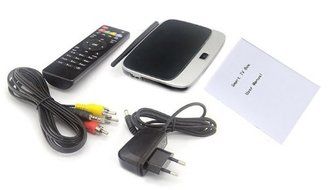 Enjoydeal 1.8GHz Quad Core Android 4.2 TV Box Player HDMI WiFi 1080P 2GB DDR3 US Plug N6