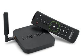 MINIX NEO X8-H Plus Android TV Box - 2160P, Quad Core CPU, Google TV Player, 16GB ROM + A2 Lite Air Mouse N4