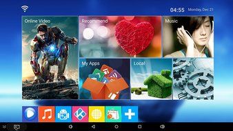 Harryup MX Pro Amlogic S905 Chipset Android 5.1 Lollipop OS Quad Core 1G/8G 4K Google Streaming Media Player TV... N5