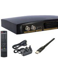 V8S OPENBOX Full HD1080P Wifi+Network card Freesat PVR TV Satellite Receiver Box