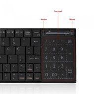 OBOSS 2.4G Wireless Keyboard Slim with Touchpad for Mac Windows Laptop Computer Android TV Box N3