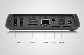 4K Android 4.4 Kitkat TV Box - Quad Core CPU, 2GB RAM, 8GB Internal Memory, XBMC Support N4