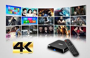 4K Android 4.4 Kitkat TV Box - Quad Core CPU, 2GB RAM, 8GB Internal Memory, XBMC Support N5