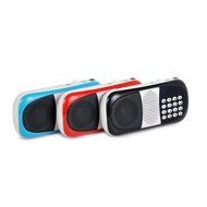 eJiasu Cost-performance Fm Portable Radio Mini Digital Speaker MP3 Player&nbsp;(Red) N4