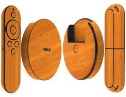 Skinomi TechSkin - Google Nexus Player Light Wood Full Body Skin Protector / Front &amp; Back Wrap / Premium HD Clear...