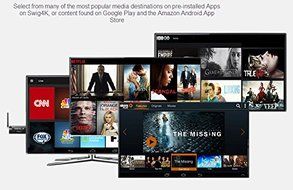 Swig4K OTT Streaming Media Stick N6