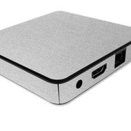 Skinomi TechSkin - Razer Forge TV Brushed Aluminum Full Body Skin Protector / Front &amp; Back Wrap / Premium HD Clear... N3