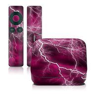 Apocalypse Pink Design Protective Decal Skin Sticker for Apple TV 2nd Gen (released Fall 2010) (Matte Satin)