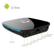 U2C Q-Box Amlogic S905 Quad Core Android TV Box Fully Loaded 2G/16G with KODI XBMC H.265 4K HD Bluetooth 4.0 3D... N6