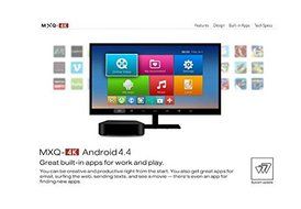 Lomefo MXQ 4K TV Box Smart Boxes Rockchip RK3229 KODI Fully Loaded H.265 4K 60tps Support HD Media Player Android... N8