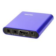 Mini 1080P Full HD SD MKV RMVB Media Player TV Box &ndash; Blue