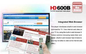 HiMedia Full 1080P HD Network Media Player HD600B N7