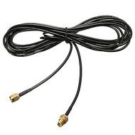 BephaMart 3M Antenna RP-SMA Male To Female Extension Cable WiFi Router N3