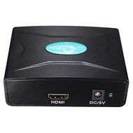 1080P Audio VGA To HDMI 1.3V HD 1920x1080 HDTV Video Converter Box Adapter For PC Laptop DVD N3