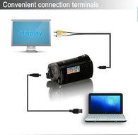 HM HDMI 720p 3.0 TFT LCD Rotation Digital Video Camcorder 16X Zoom Camera DV Video Recorder Max 16.0 Mega Pixels... N5