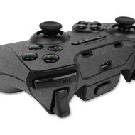 Skinomi TechSkin - Razer Forge TV Brushed Steel Full Body Skin Protector / Front &amp; Back Wrap / Premium HD Clear... N4