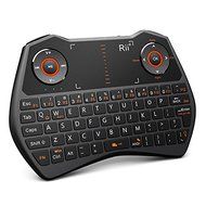 Rii i28 2.4GHz Wireless Backlit Keyboard Touchpad Fly Air Mouse Control With Earphone Jack For PC TV Box N2