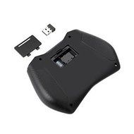 Rii i28 2.4GHz Wireless Backlit Keyboard Touchpad Fly Air Mouse Control With Earphone Jack For PC TV Box N4