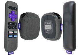 Skinomi TechSkin - Roku SE Brushed Steel Full Body Skin / Front &amp; Back Wrap Clear Film / Ultra HD and Anti-Bubble...
