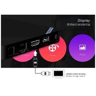 Android 5.1 mini TV box Multi -language 4K Movie DDR3 2GB automated system operation N6